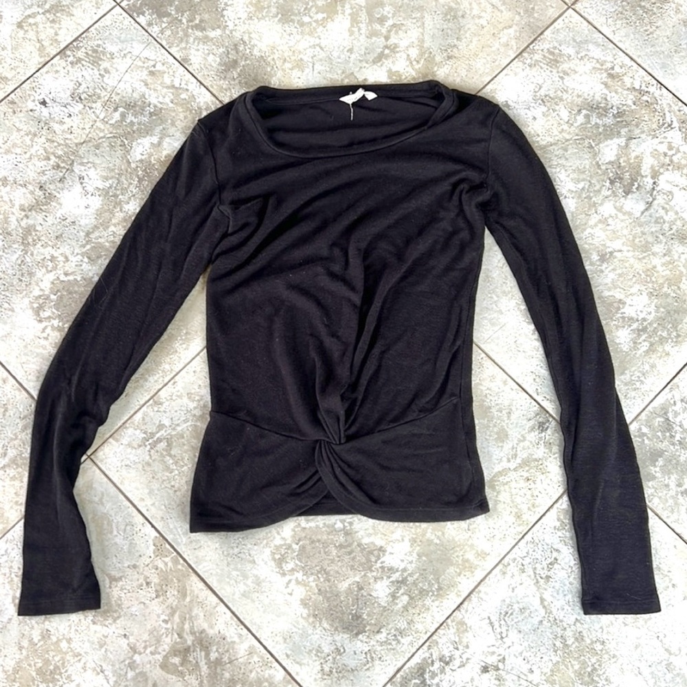 Aero Twist Front Sweater